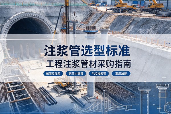 金平注浆管选型标准
